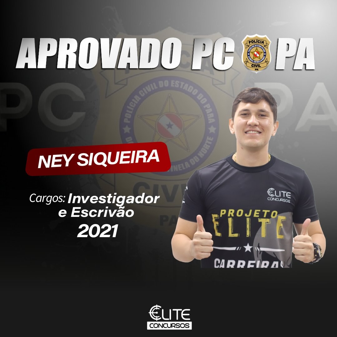 aprovado concurso PC PA 2021